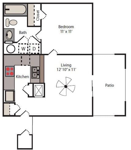 Floor Plan - The 512