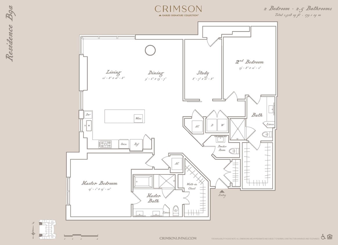 Floor Plan - Residence B9A with study