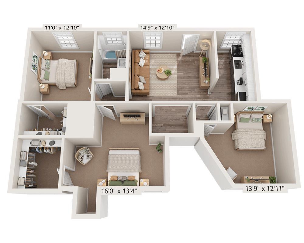 Floor Plan - Plan C1