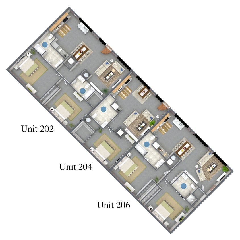 Floor Plan - 2x2 Sp 9