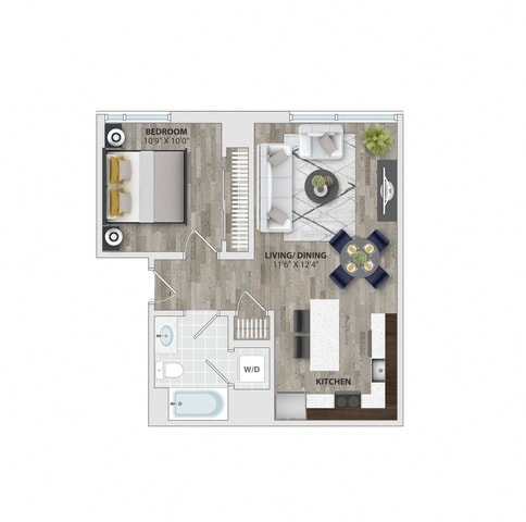 Floor Plan - 1B5