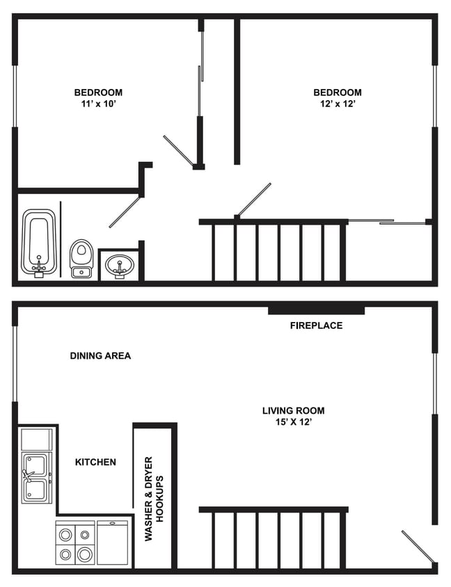 Floor Plan - Townhome B