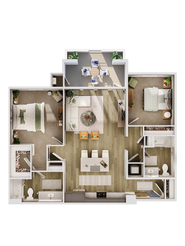 Floor Plan - 2B