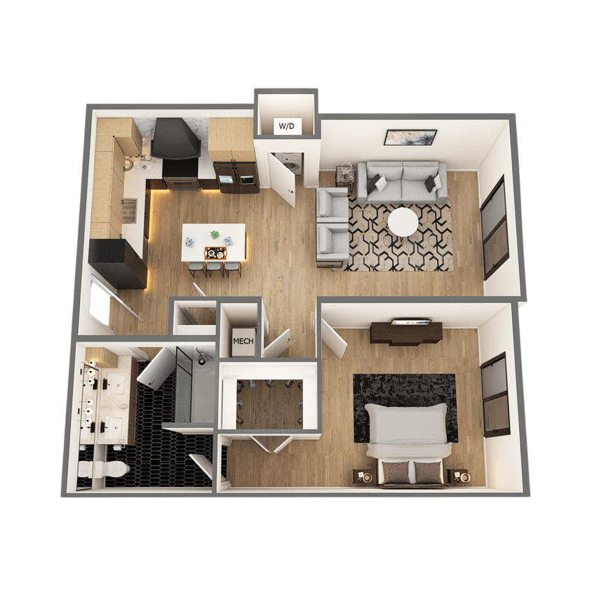 Floor Plan - Bow Bridge (A5)