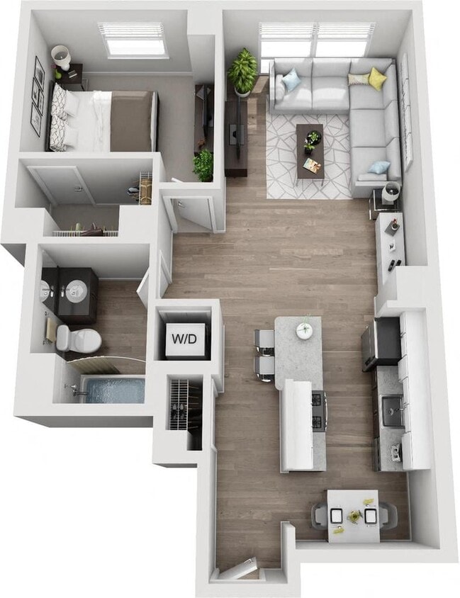 Floor Plan - 1B - 11