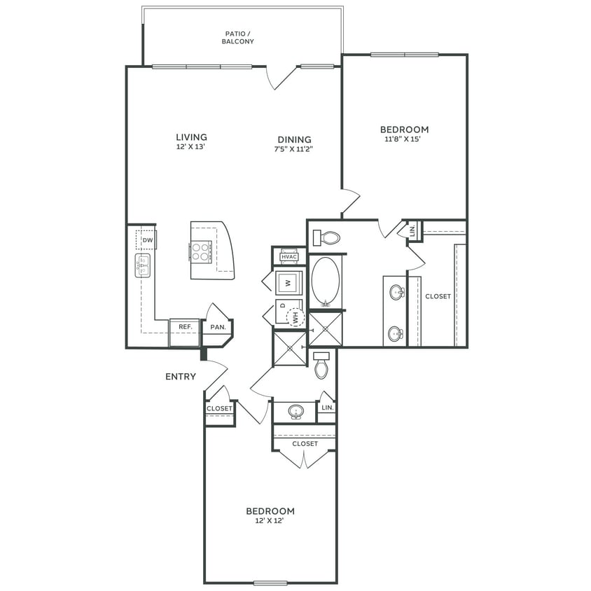 S2Capital-Franklin_B1TH-1147SF.jpg - 2 Bedroom 2 Bath TH R