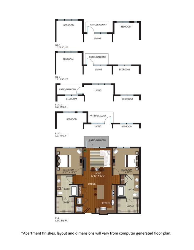 Floor Plan - B1-D