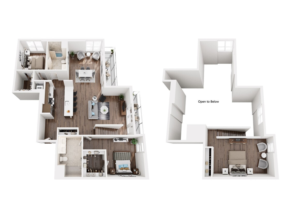 Loft 2BR (B Combined) - B4