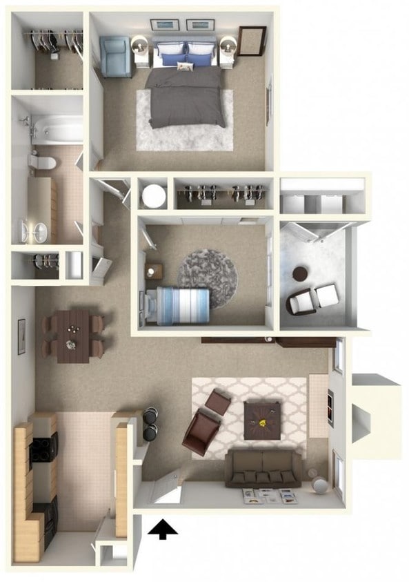 Floor Plan - 2X1