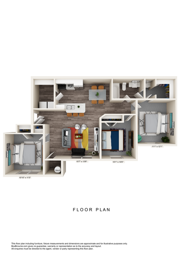 Floor Plan - Cypress *Newly Renovated