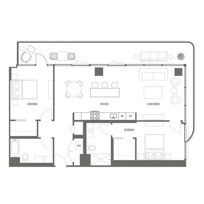 Floor Plan - Model PH-B3