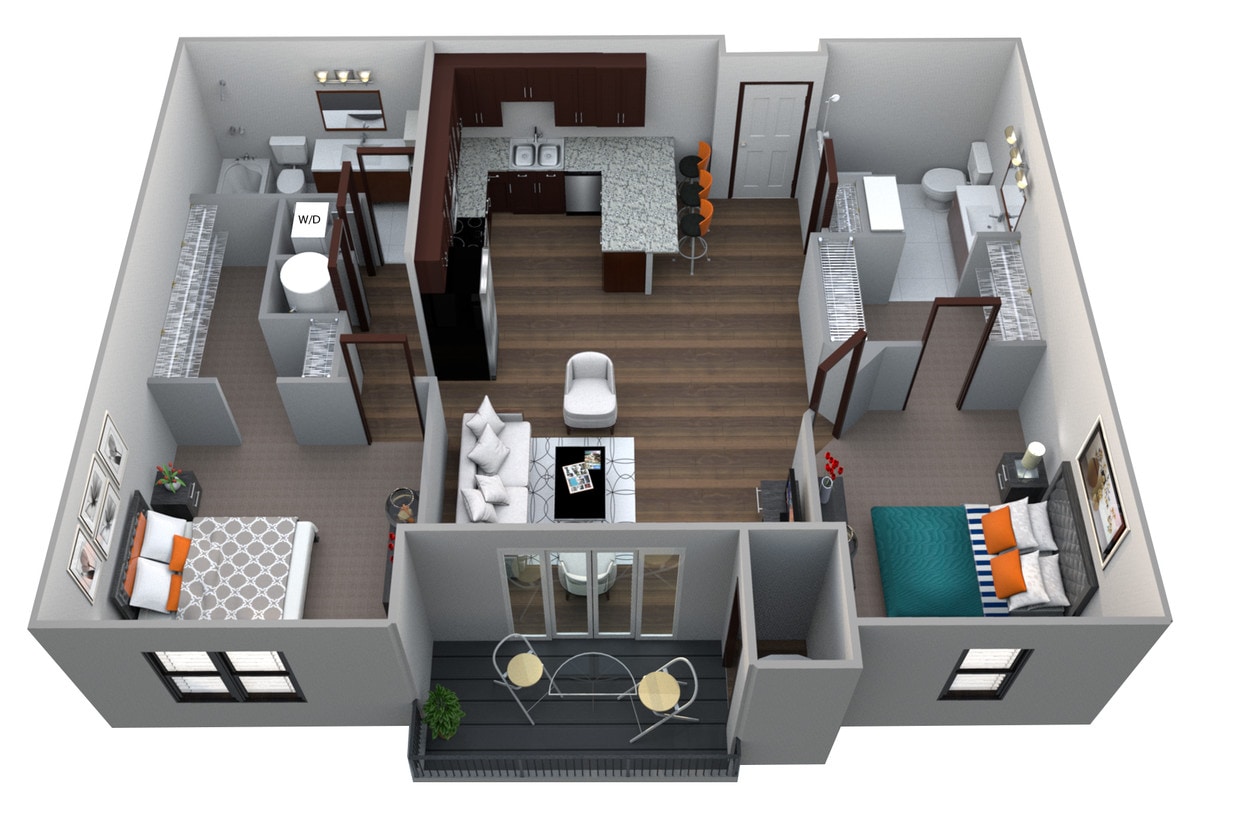 Floor Plan - Huntington