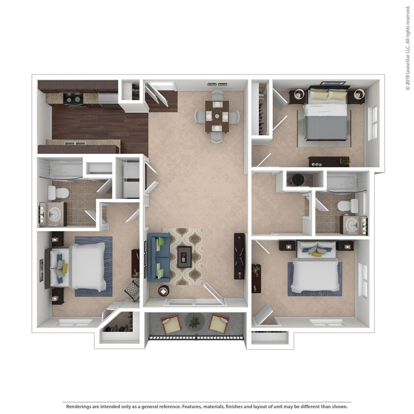 Floor Plan - 3x2 - Phillip