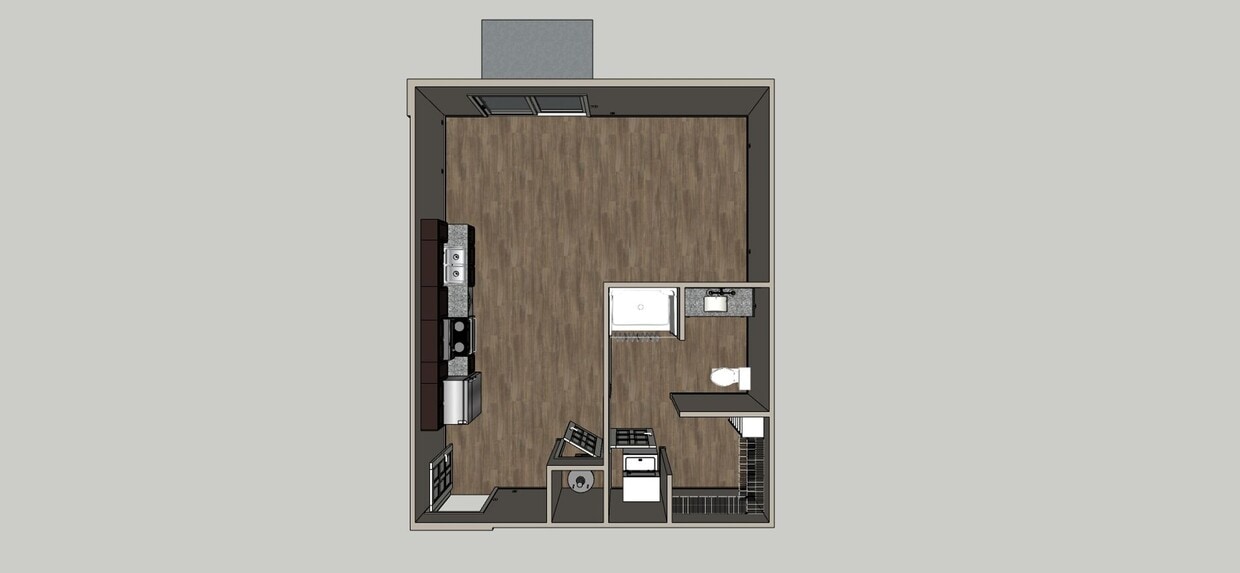 Floor Plan - Studio (2) - 3rd floor