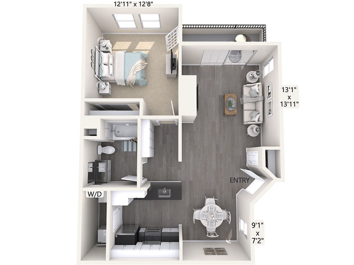 Floor Plan - A1-735-GF