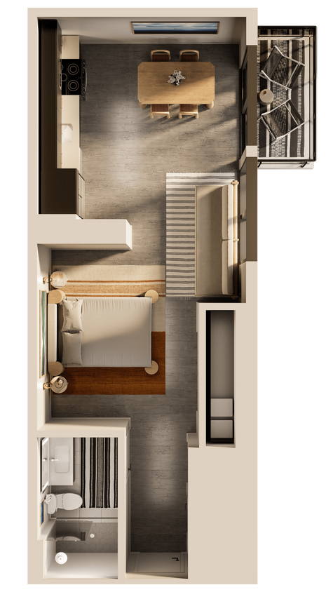 Floor Plan - The Point Studio