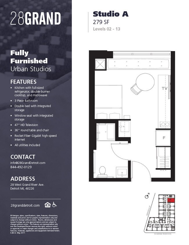 Floor Plan - Unit A - ADA