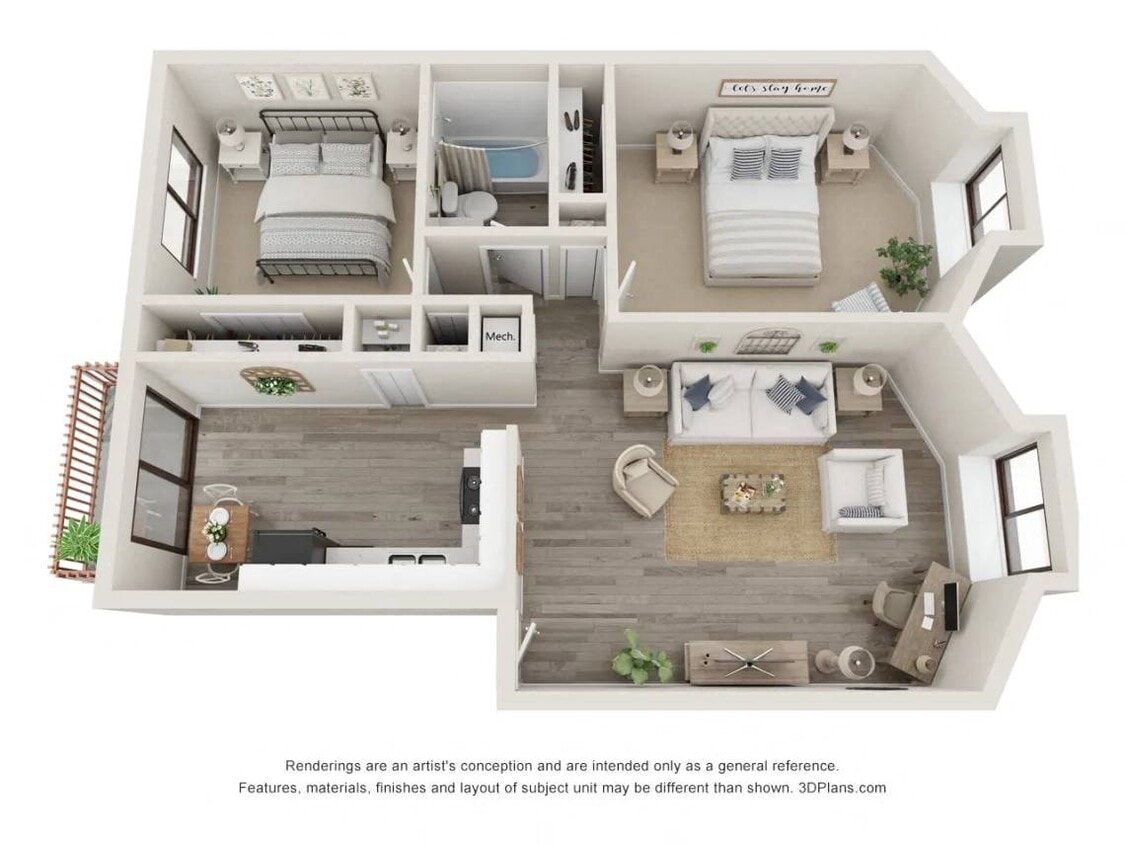 Floor Plan - Hartford Open