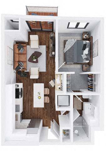 Floor Plan - Amber II (BLDG I)