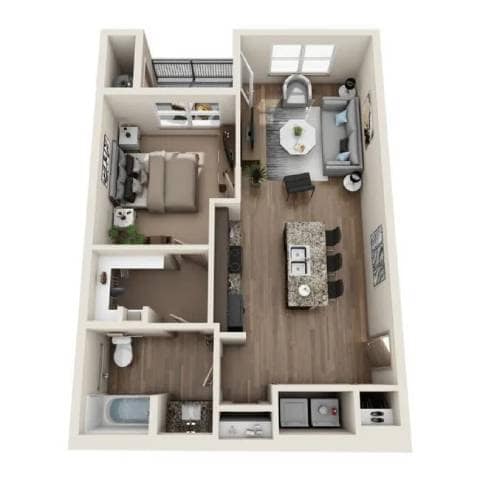 Floor Plan - Echo Lake