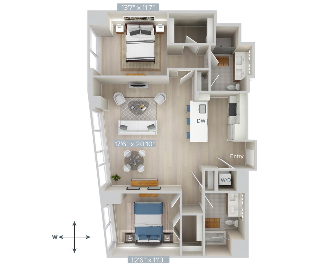 Floor Plan - B8-1320-Sig
