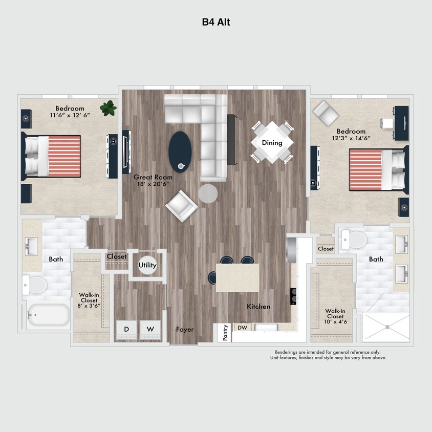 Floor Plan - B4 Alt
