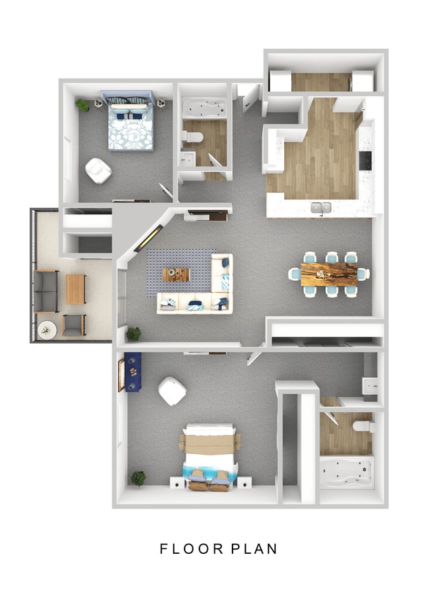 Floor Plan - The Bluegrass