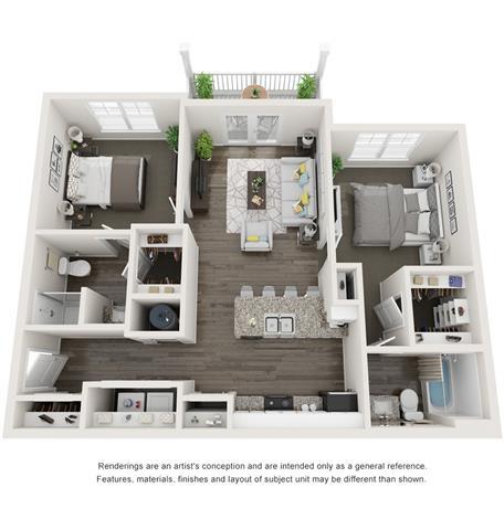 Floor Plan - Plan B-1