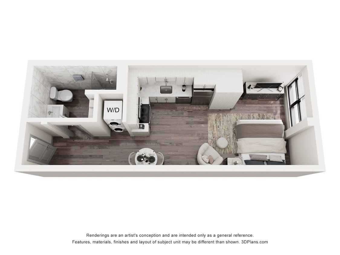 Floor Plan - M09 - Furnished