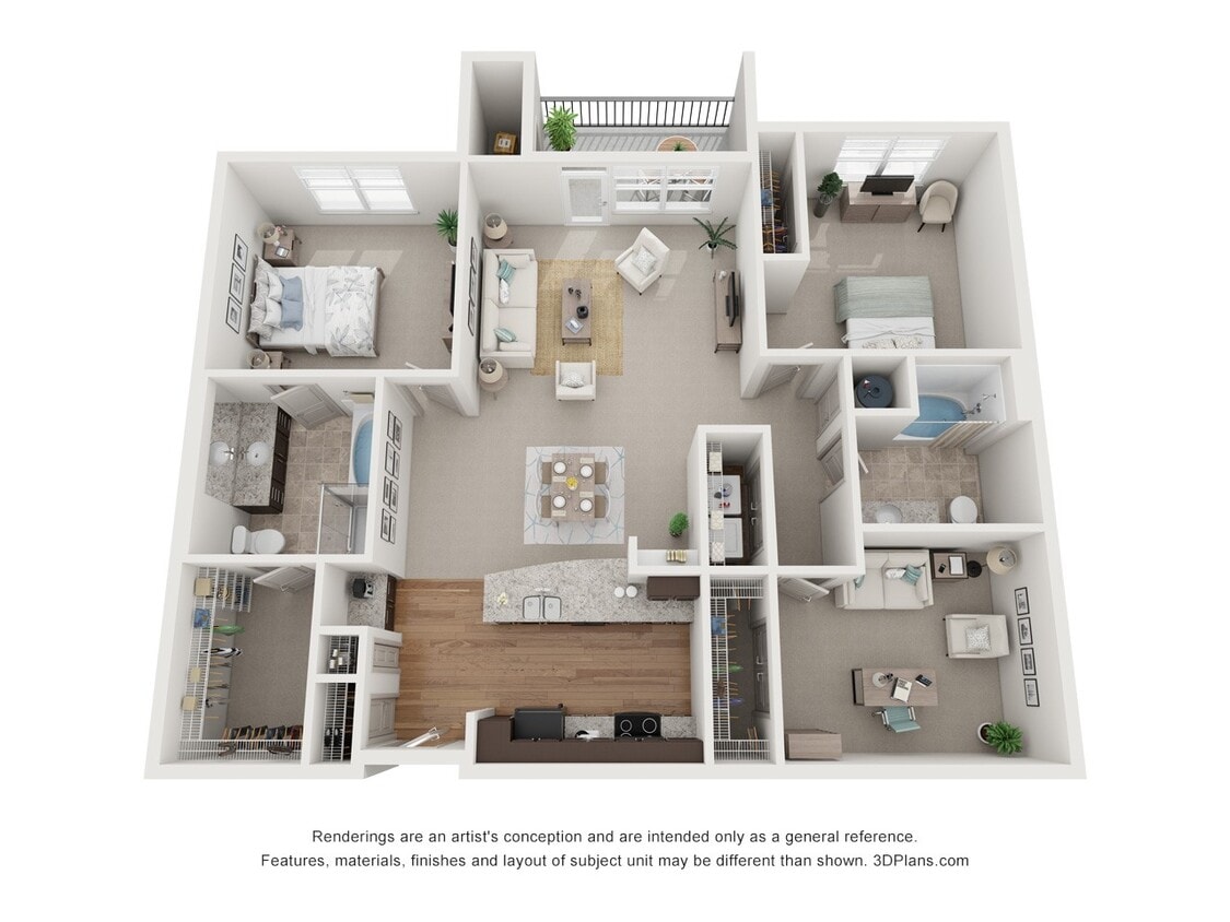 Floor Plan - The Glenridge
