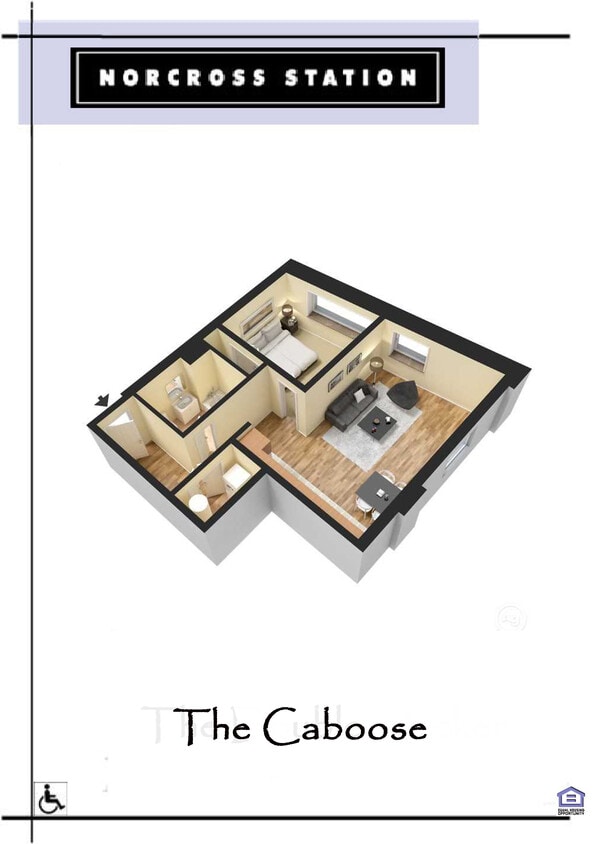 Floor Plan - The Caboose is Available for March, April! 3rd ...