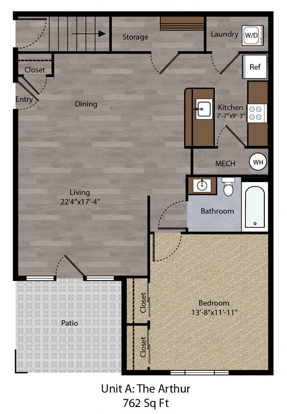 Floor Plan - The Arthur