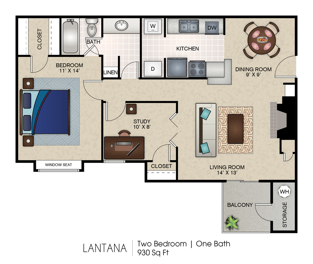 Floor Plan - Lantana