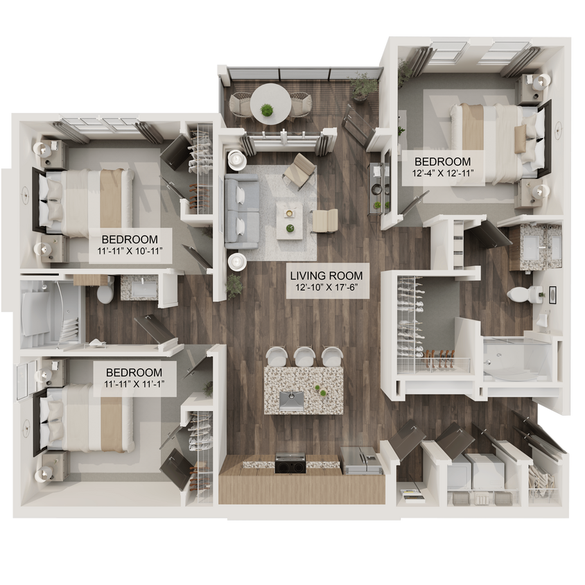 Floor Plan - The Lighthouse (C1)
