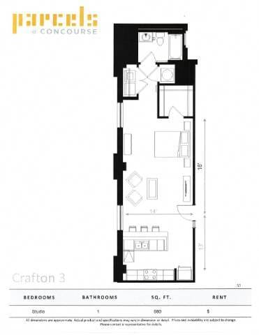 Floor Plan - Crafton 3
