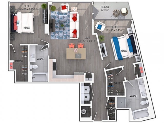 C6d on levels 2 - 23 - C6d