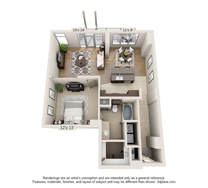 Floor Plan - A1E