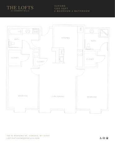 Floor Plan - Oxford Galley - Fallsview
