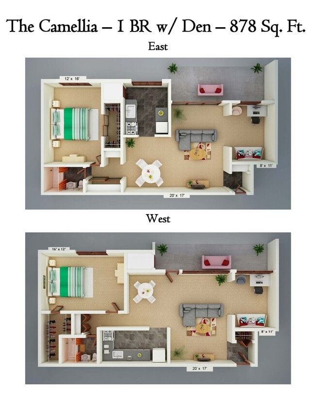 The Camella | 1 Bedroom | 1 Bathroom - The Camellia