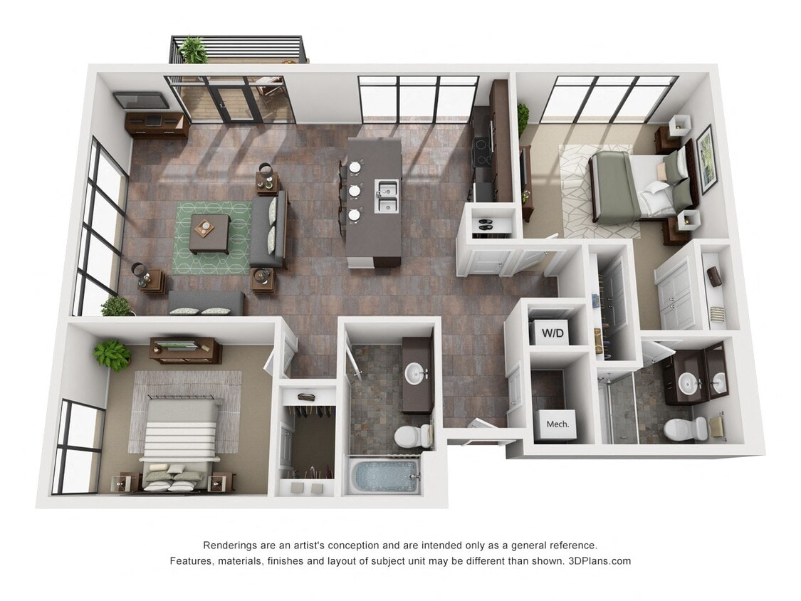 Floor Plan - 2B