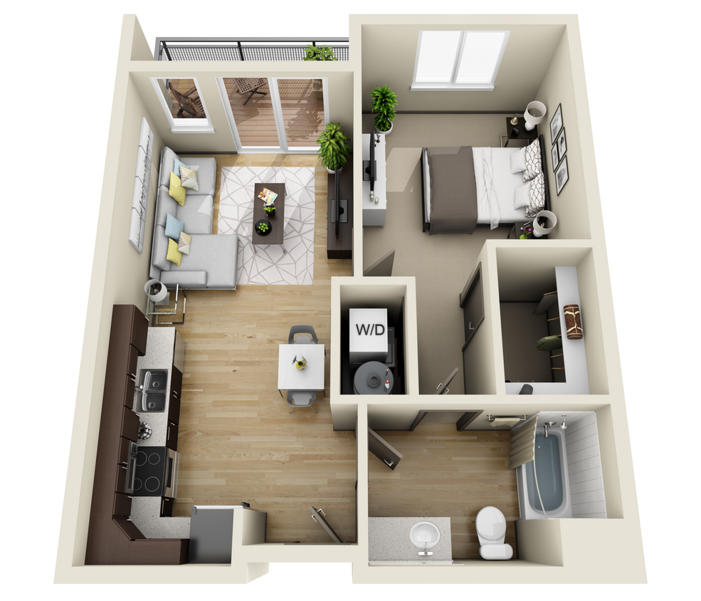 Floor Plan - 1A