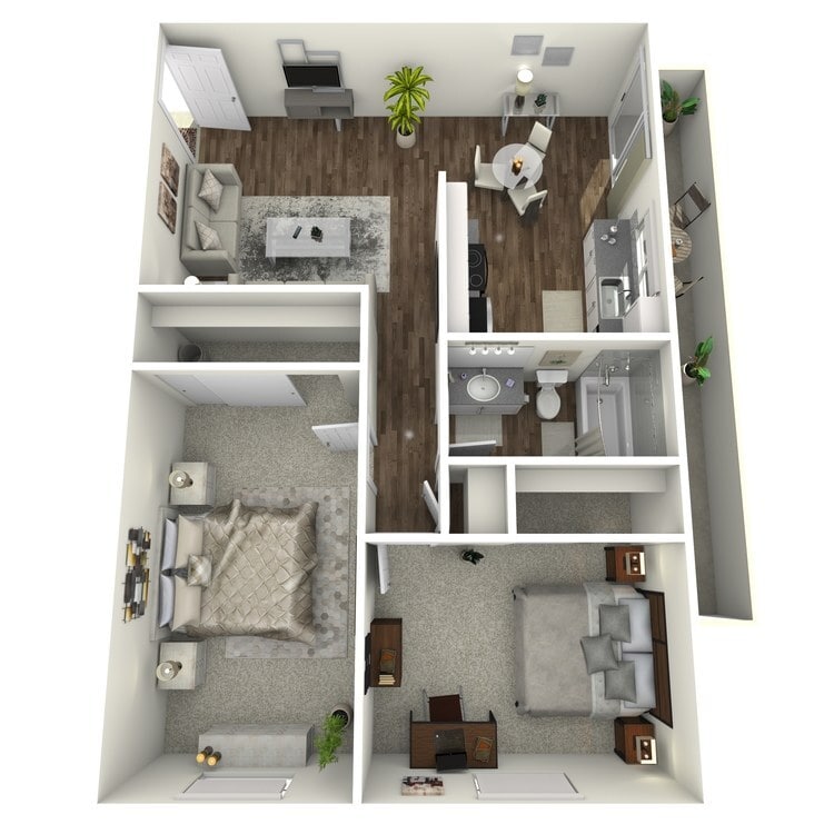 Overhead_763947.jpg - 2 Bed 1.5 Bath Townhome