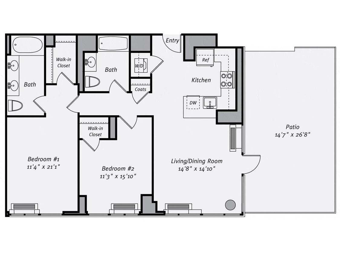 Floor Plan - The Bancroft