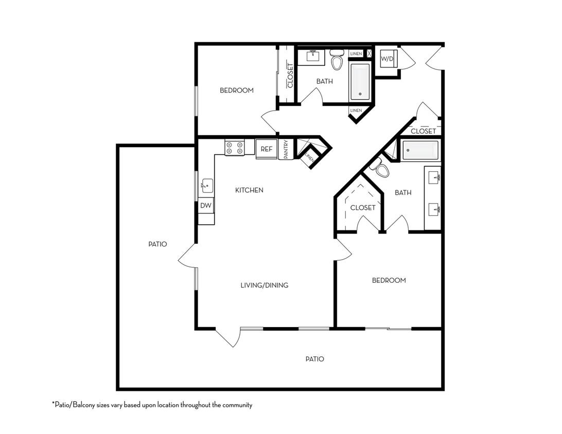 Floor Plan - 2x2i