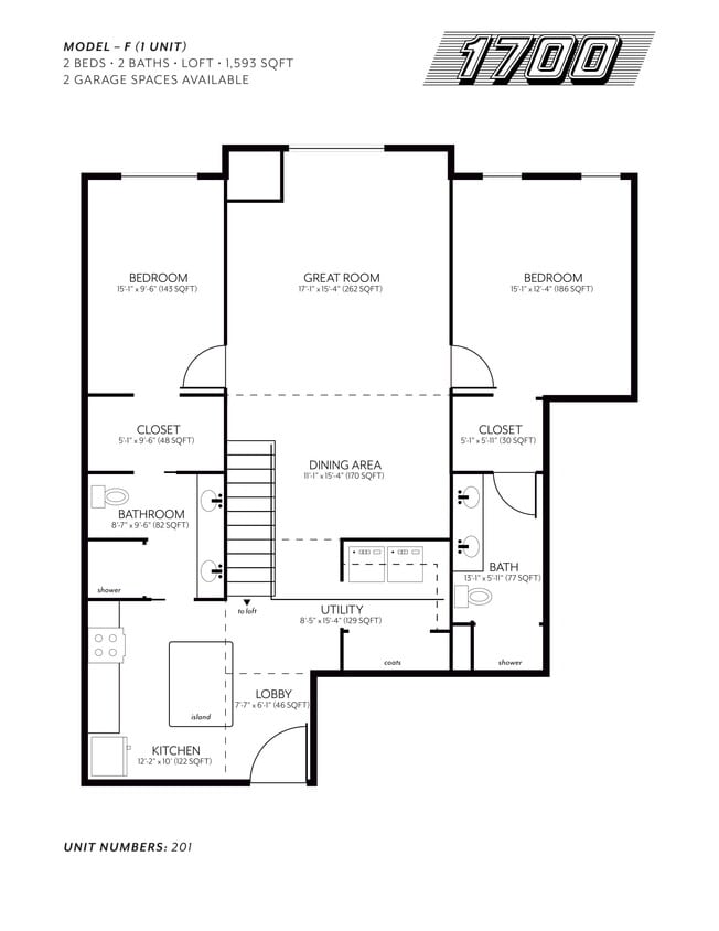Floor Plan - Model F