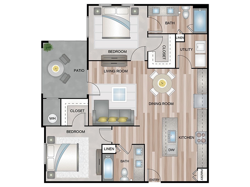 2x2 1075A sqft - 2x2-1075A