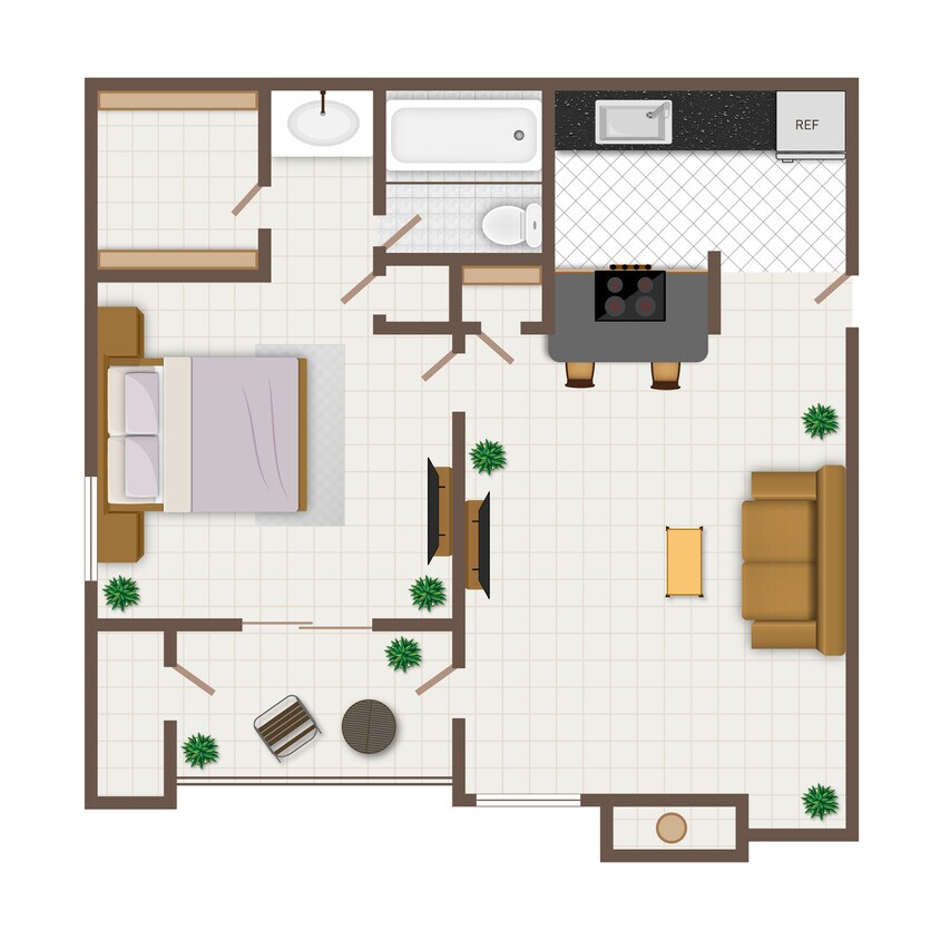 Terra at Park Row A2 3D FP - A2G