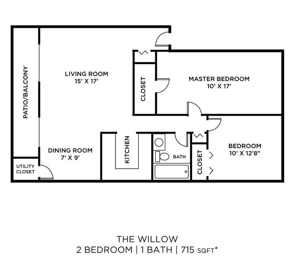 Floor Plan - The Willow