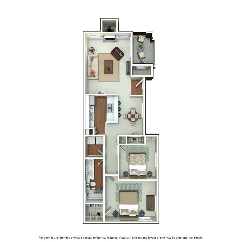 Floor Plan - The Mendocino