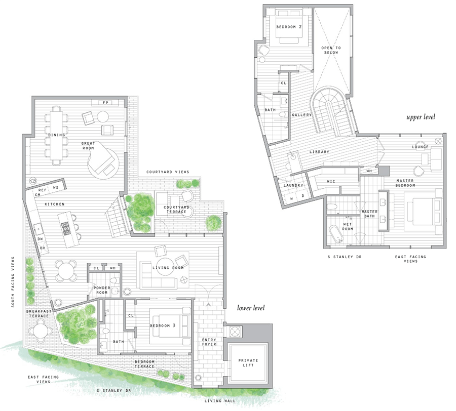 Floor Plan - Penthouse 20